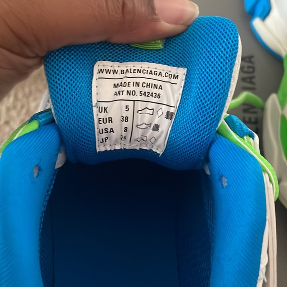 NWT BALENCIAGA TRACK NYLON MESH AND RUBBER SNEAKER - Picture 14 of 14